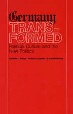 Germany Transformed – Political Culture & the New Politics