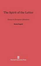 The Spirit of the Letter