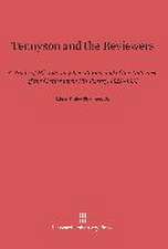 Tennyson and the Reviewers