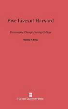 Five Lives at Harvard