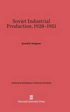 Soviet Industrial Production, 1928-1951