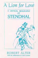 A Lion for Love – A Critical Biography of Stendhal with Carol Cosman (Paper)