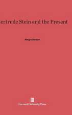 Gertrude Stein and the Present