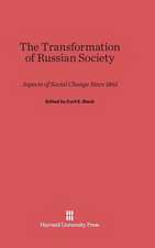 The Transformation of Russian Society