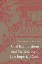 Civil Examinations and Meritocracy in Late Imperial China