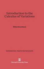 Introduction to the Calculus of Variations