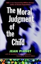 The Moral Judgment of the Child