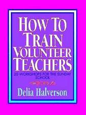 How to Train Volunteer Teachers