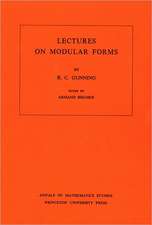 Lectures on Modular Forms
