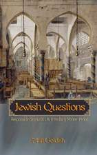 Jewish Questions – Responsa on Sephardic Life in the Early Modern Period