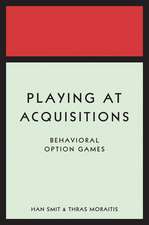 Playing at Acquisitions – Behavioral Option Games