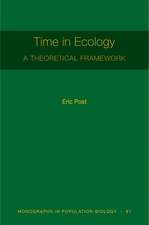 Time in Ecology – A Theoretical Framework [MPB 61]