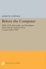 Before the Computer