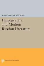 Hagiography and Modern Russian Literature