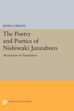 The Poetry and Poetics of Nishiwaki Junzaburo – Modernism in Translation