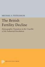 The British Fertility Decline – Demographic Transition in the Crucible of the Industrial Revolution