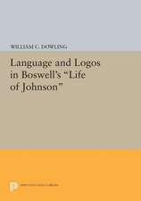 Language and Logos in Boswell`s Life of Johnson