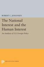 The National Interest and the Human Interest – An Analysis of U.S. Foreign Policy