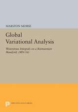 Global Variational Analysis – Weierstrass Integrals on a Riemannian Manifold. (MN–16)