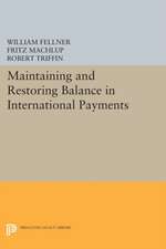 Maintaining and Restoring Balance in International Trade