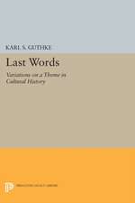 Last Words