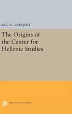 The Origins of the Center for Hellenic Studies