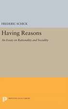 Having Reasons