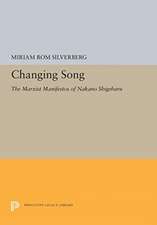 Changing Song – The Marxist Manifestos of Nakano Shigeharu