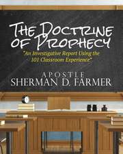 The Doctrine of Prophecy