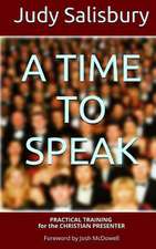 A Time to Speak