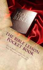 The Bible Lesson Pocket Book