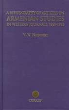 A Bibliography of Articles on Armenian Studies in Western Journals, 1869-1995