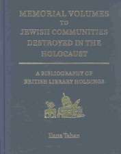 Memorial Volumes to Jewish Com