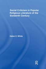 Social Criticism in Popular Religious Literature of the Sixteenth Century