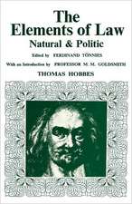 Elements of Law, Natural and Political