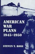 American War Plans 1945-1950