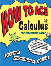 How to Ace Calculus: The Streetwise Guide