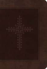 KJV, End-of-Verse Reference Bible, Personal Size, Giant Print, Imitation Leather, Brown, Red Letter Edition