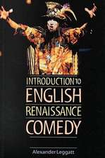 Introduction to English Renaissance Comedy