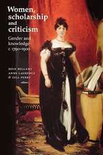 Women, Scholarship and Criticism