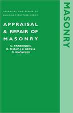 Appraisal and Repair of Masonry