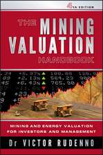 The Mining Valuation Handbook