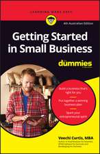 Getting Started in Small Business 4th Edition