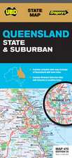 Queensland State & Suburban 1 : 2 600 000