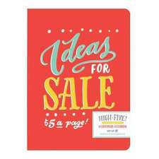 Ladyfingers Letterpress High Five Writer's Notebook Set