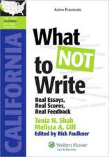 What Not to Write: Real Essays, Real Scores, Real Feedback