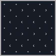 Moon & Stars Velvet Tarot Cloth