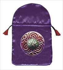 Magic Star Satin Tarot Bag