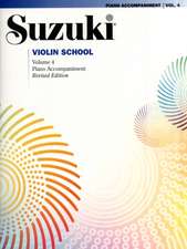 Suzuki Violin School, Vol 4: Piano Acc.