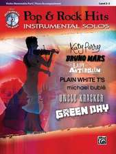 Pop & Rock Hits Instrumental Solos, Violin (Removable Part)/Piano Accompaniment